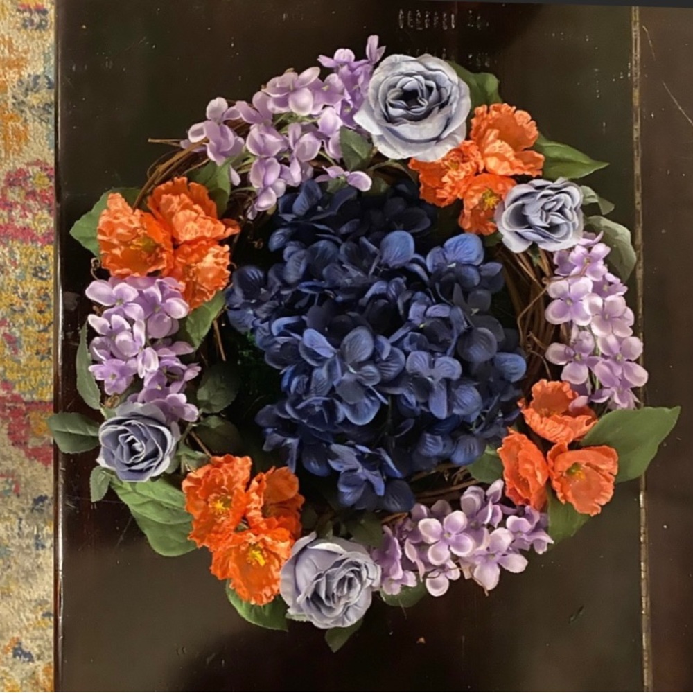 Wedding, Shower, Event: Round Table Faux Floral Centerpieces.
